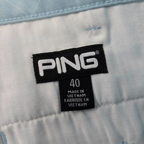 PING Golf shorts blue size 40 mens 5437 - Picture 9 of 12